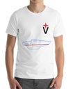 T-shirt: Albin Vega Outline (white)