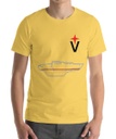 T-shirt: Albin Vega Outline (yellow)
