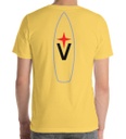 T-shirt: Albin Vega Outline (yellow back)