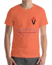 T-shirt: Albin Vega Outline (orange)
